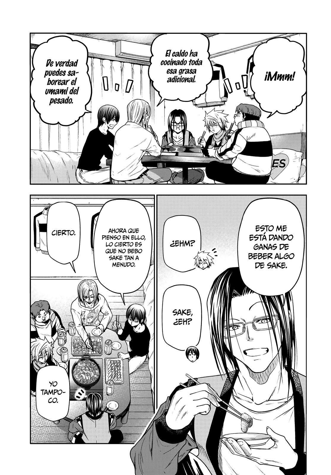 Grand Blue Capitulo 96: Inteligencia colectiva página 7