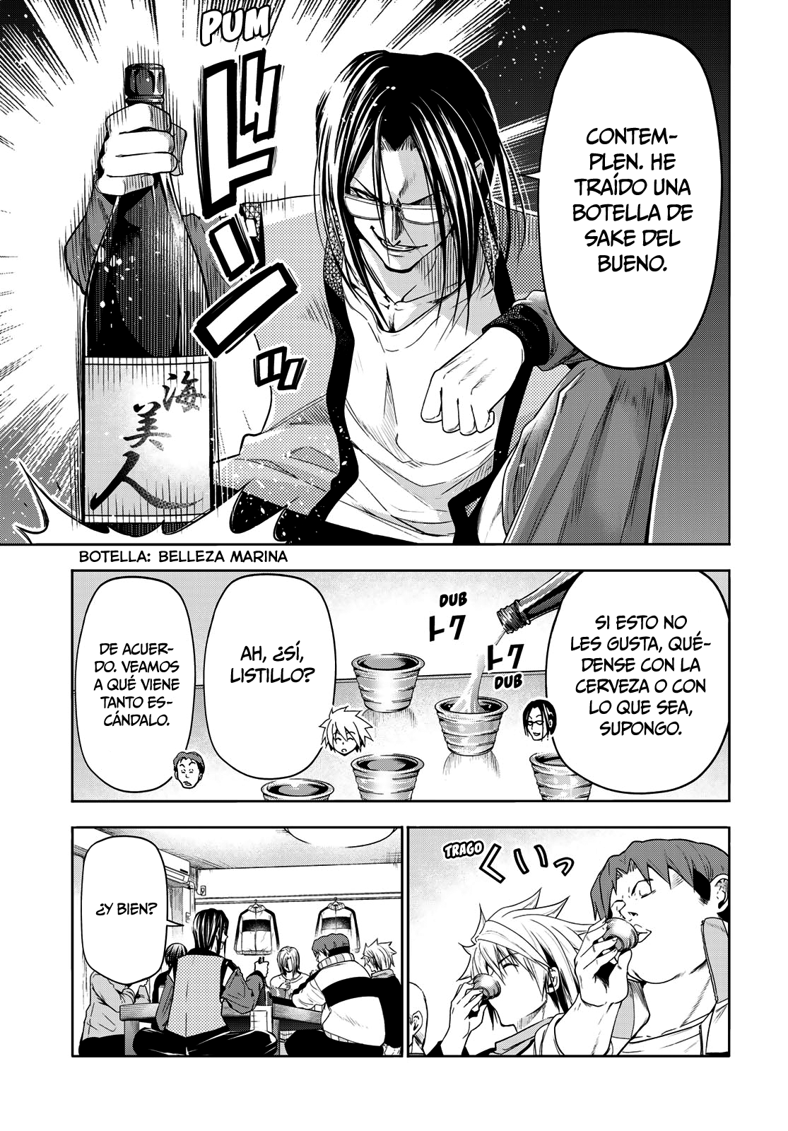 Grand Blue Capitulo 96: Inteligencia colectiva página 9