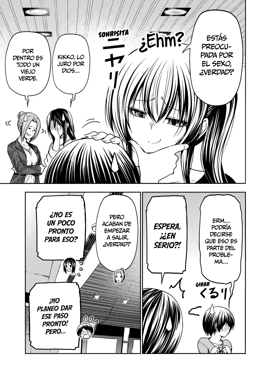 Grand Blue Capitulo 97: vestida para triunfar página 12