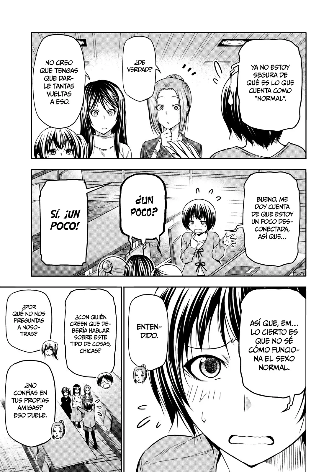 Grand Blue Capitulo 97: vestida para triunfar página 14