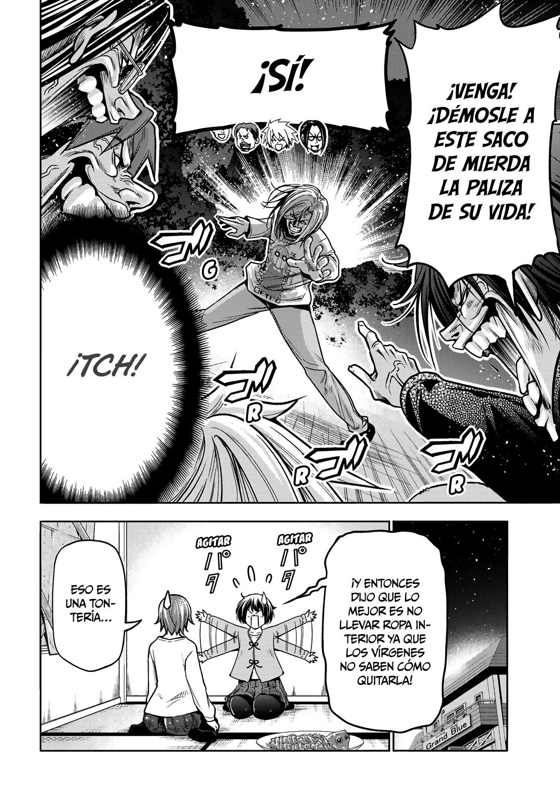 Grand Blue Capitulo 98: Factor de riesgo página 17