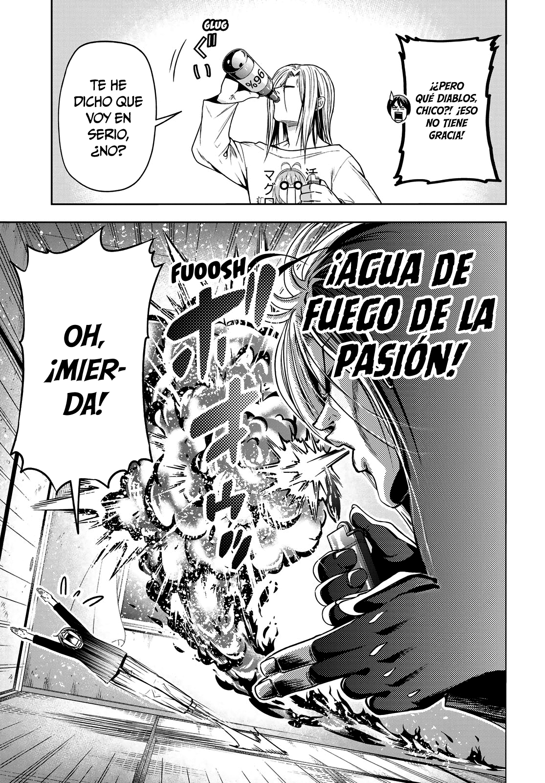 Grand Blue Capitulo 98: Factor de riesgo página 3