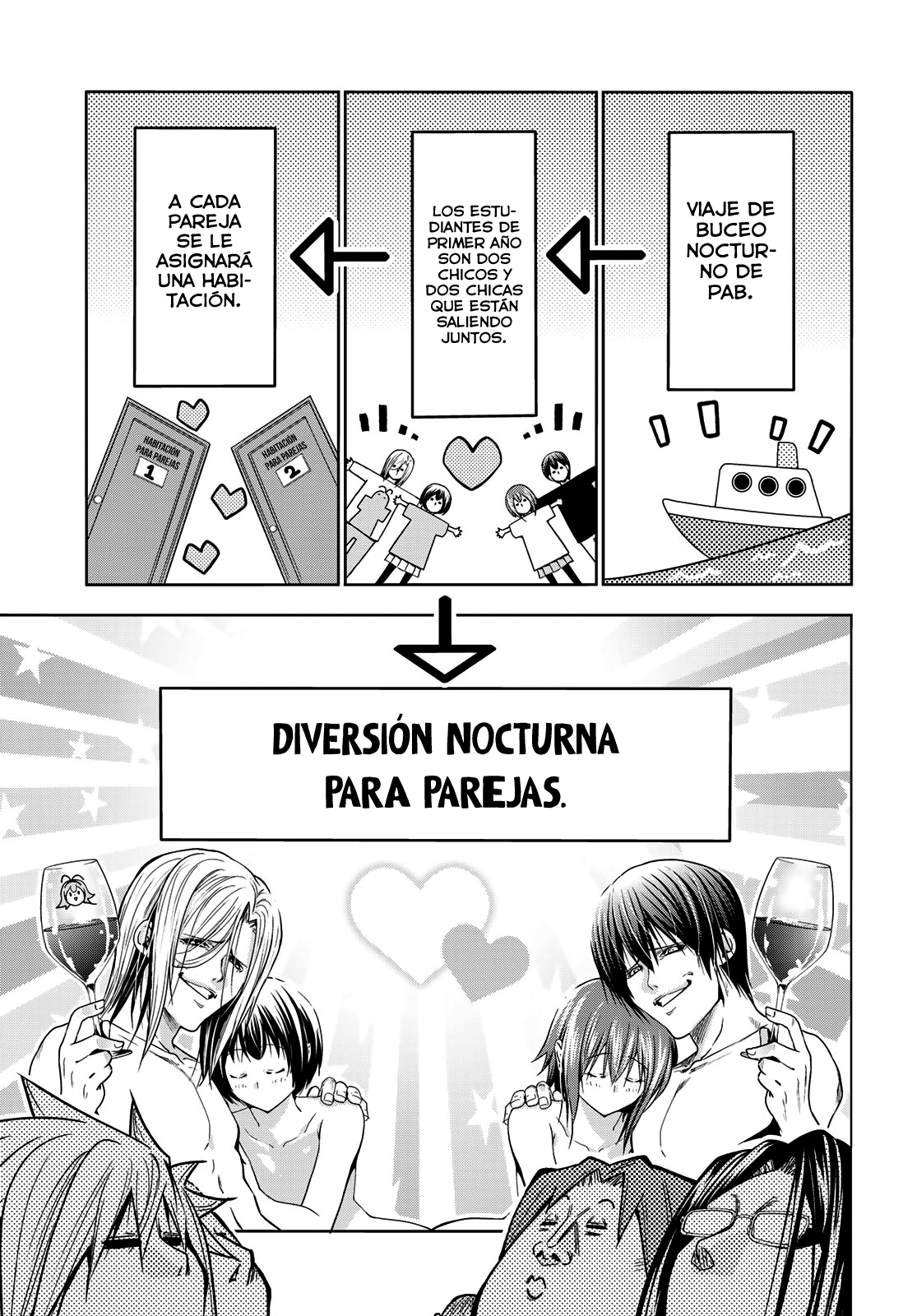 Grand Blue Capitulo 98: Factor de riesgo página 31