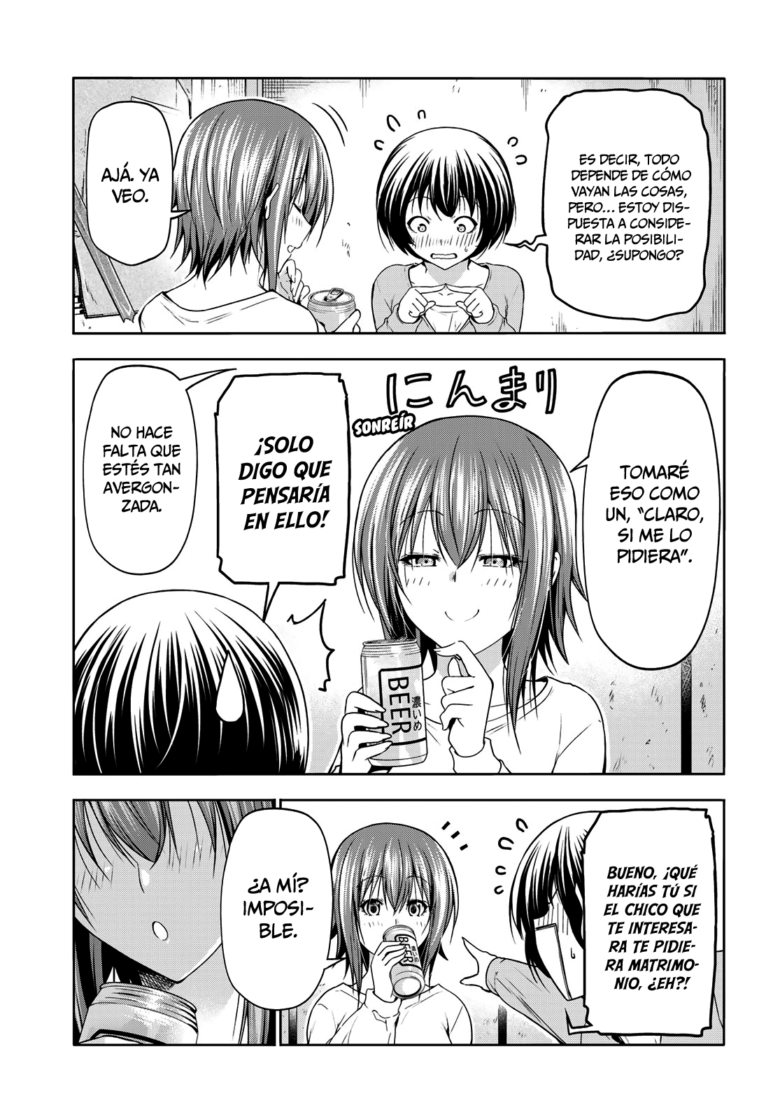 Grand Blue Capitulo 98: Factor de riesgo página 35