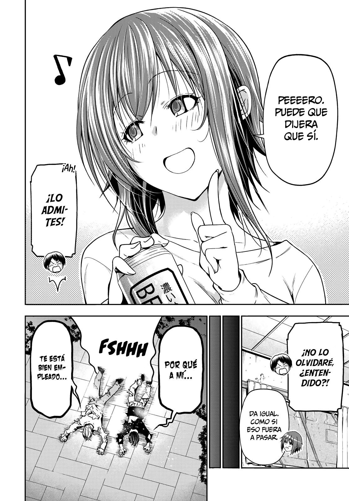 Grand Blue Capitulo 98: Factor de riesgo página 36