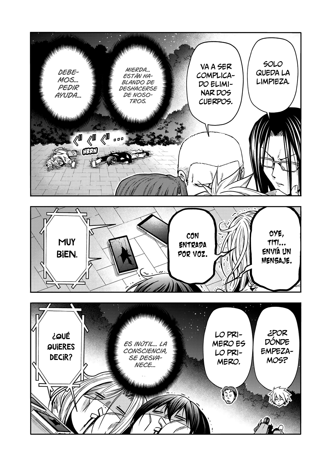 Grand Blue Capitulo 98: Factor de riesgo página 37
