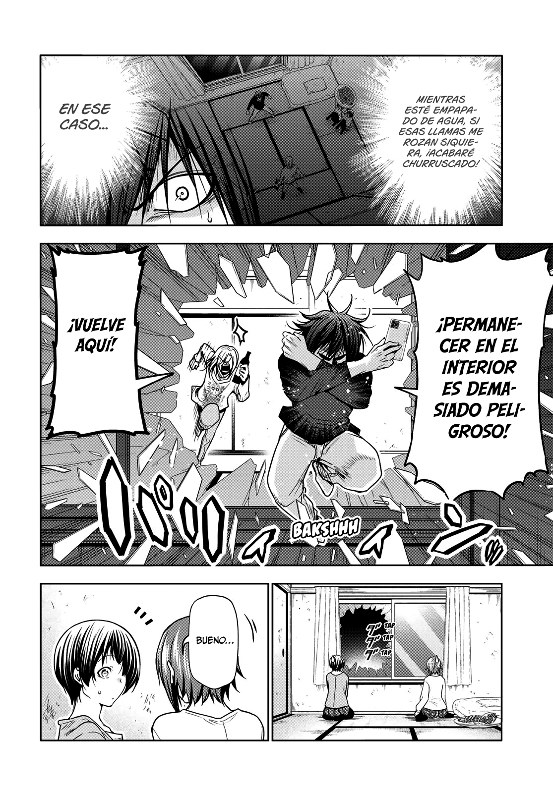 Grand Blue Capitulo 98: Factor de riesgo página 4
