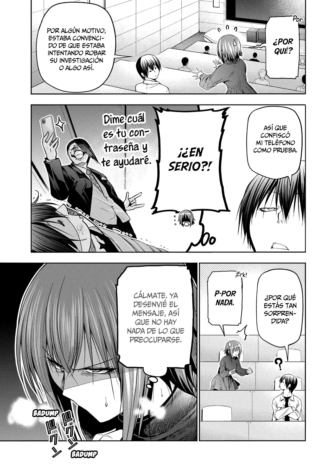 Grand Blue Capitulo 99: ¡propuesta de matrimonio! página 15