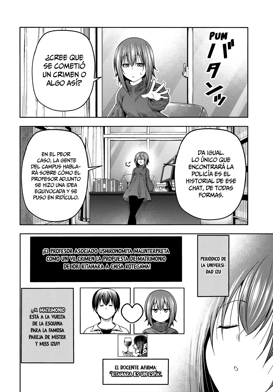 Grand Blue Capitulo 99: ¡propuesta de matrimonio! página 26