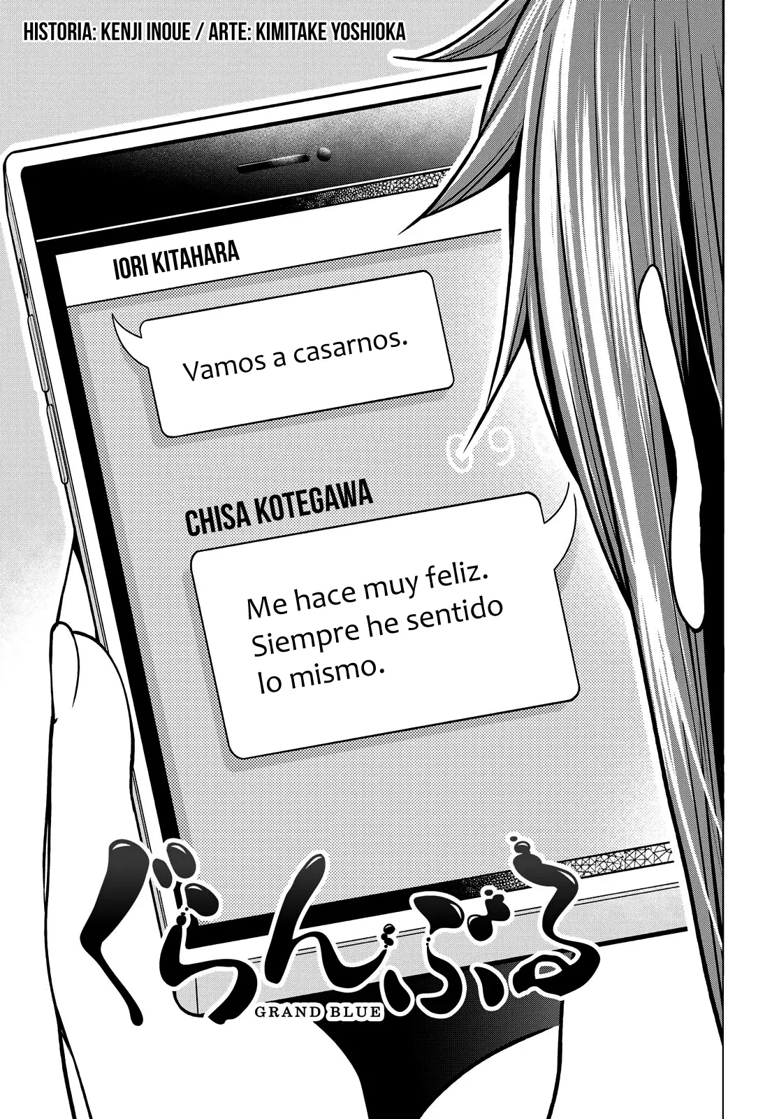 Grand Blue Capitulo 99: ¡propuesta de matrimonio! página 7
