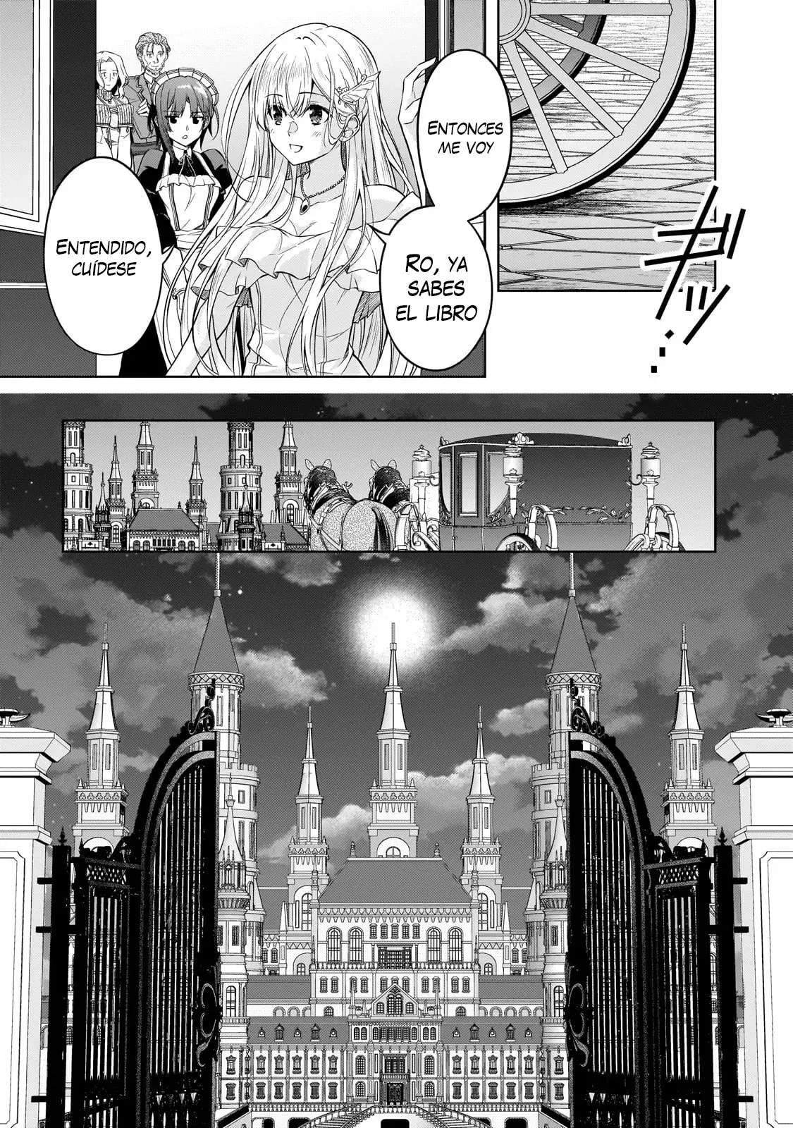 La santa reencarnada condenada, ¡sigue el camino de la dama villana! Capitulo 1 página 25