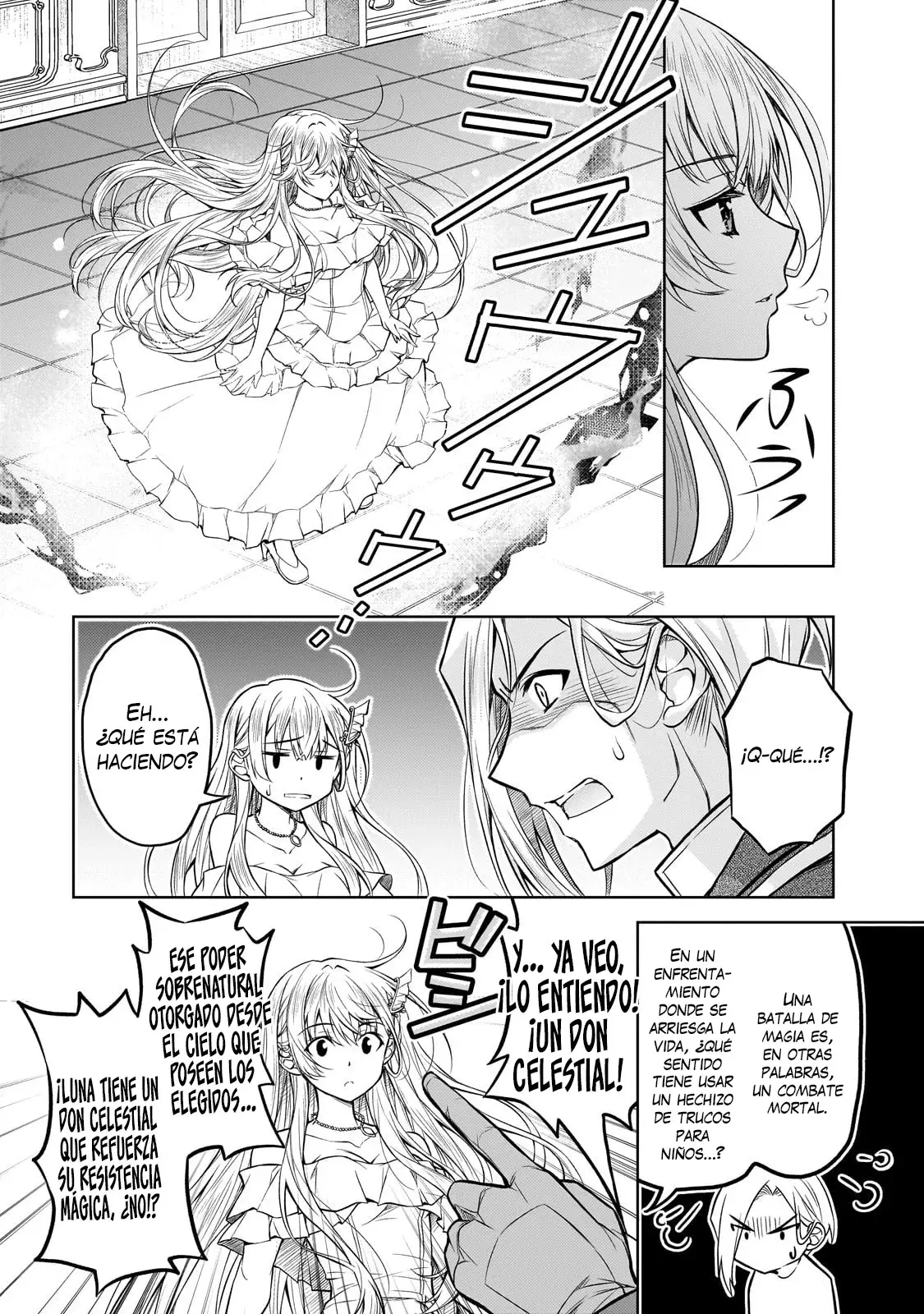 La santa reencarnada condenada, ¡sigue el camino de la dama villana! Capitulo 1 página 48