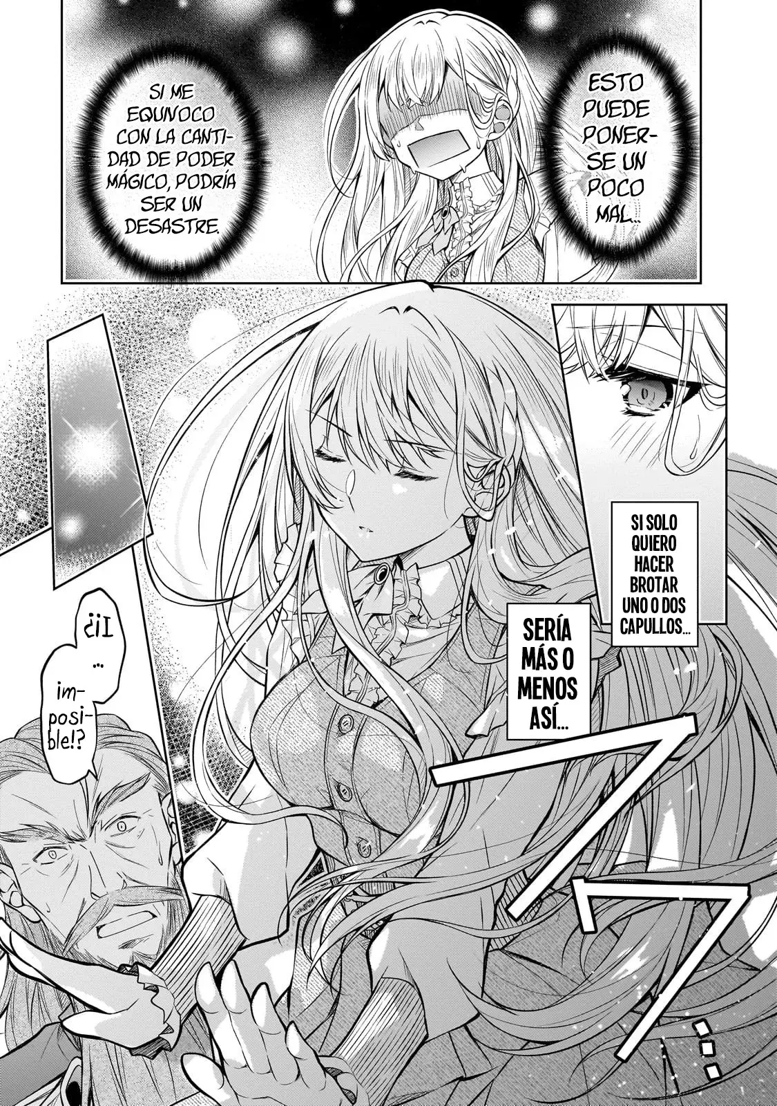 La santa reencarnada condenada, ¡sigue el camino de la dama villana! Capitulo 2.1 página 12