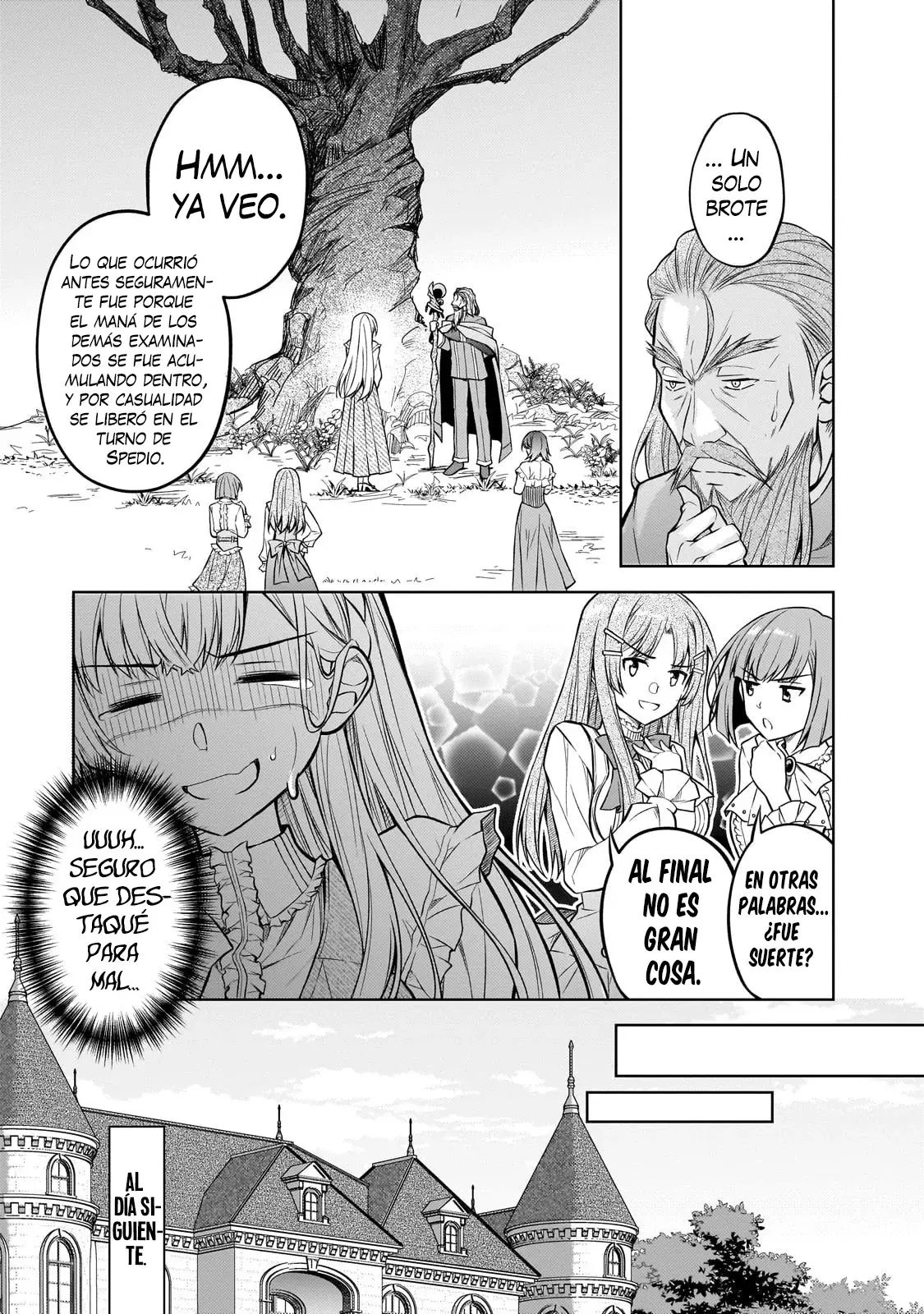 La santa reencarnada condenada, ¡sigue el camino de la dama villana! Capitulo 2.2 página 3
