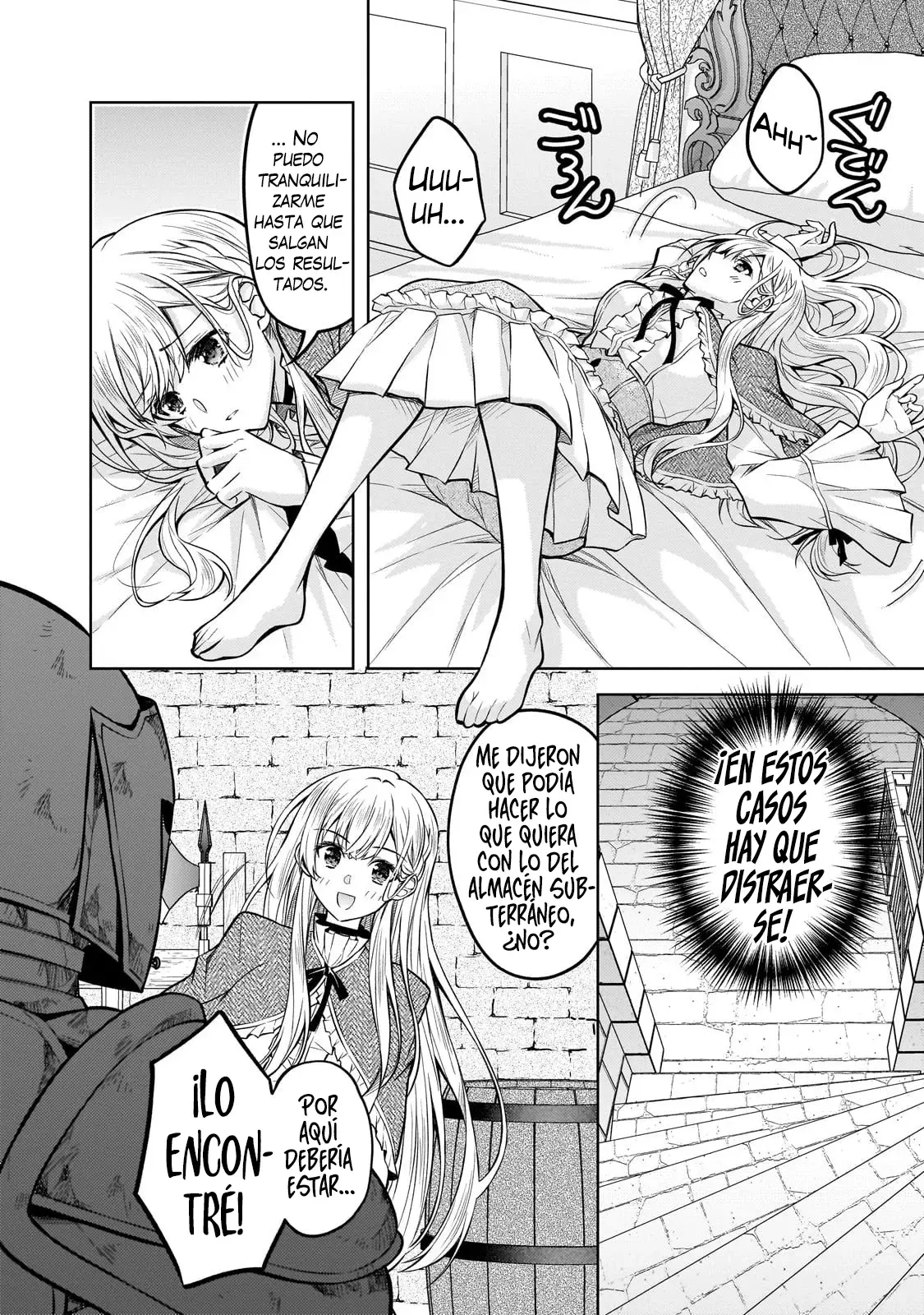 La santa reencarnada condenada, ¡sigue el camino de la dama villana! Capitulo 2.2 página 4