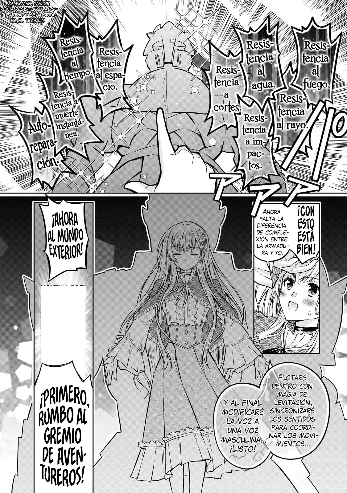 La santa reencarnada condenada, ¡sigue el camino de la dama villana! Capitulo 2.2 página 6