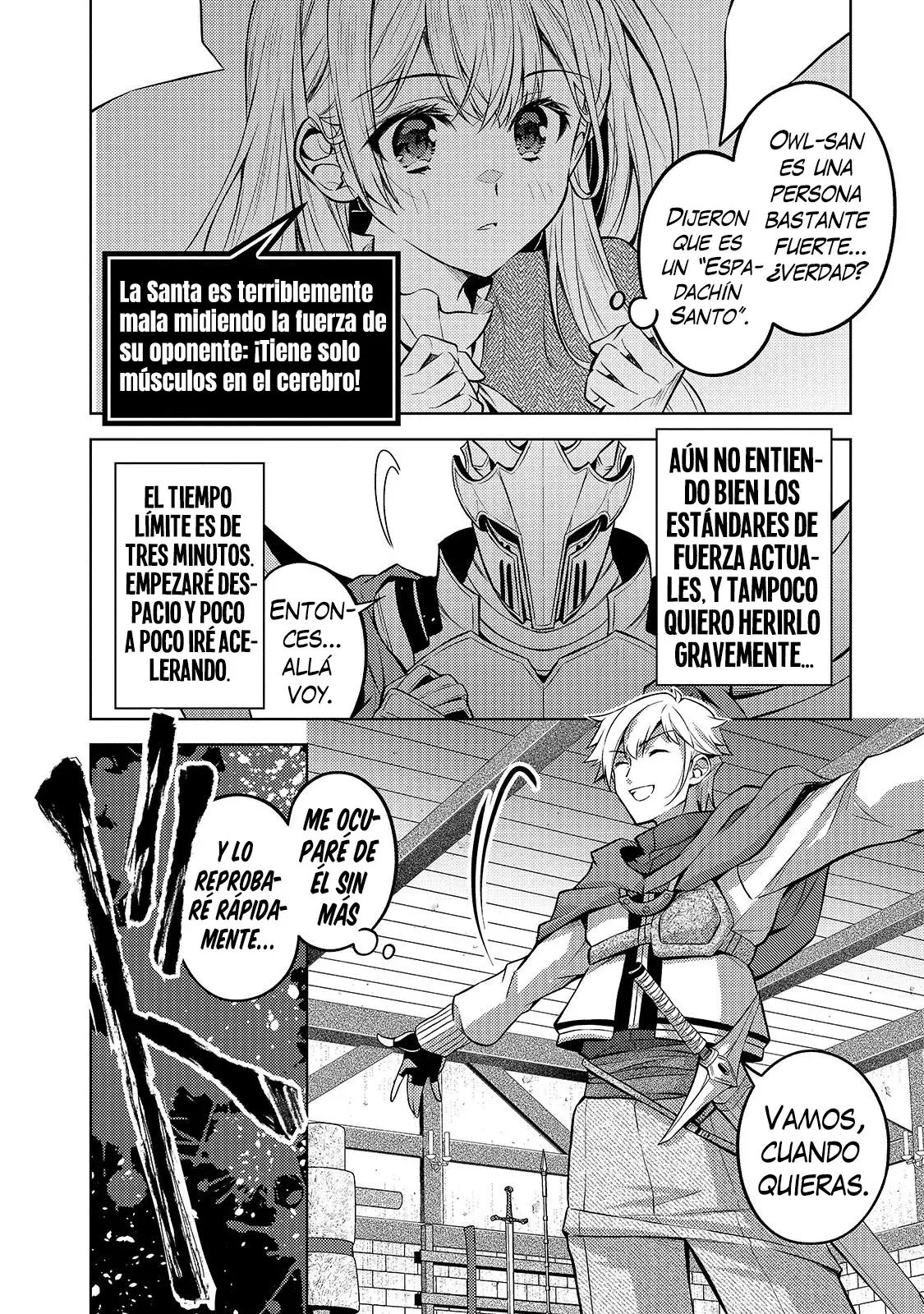 La santa reencarnada condenada, ¡sigue el camino de la dama villana! Capitulo 3.1 página 5