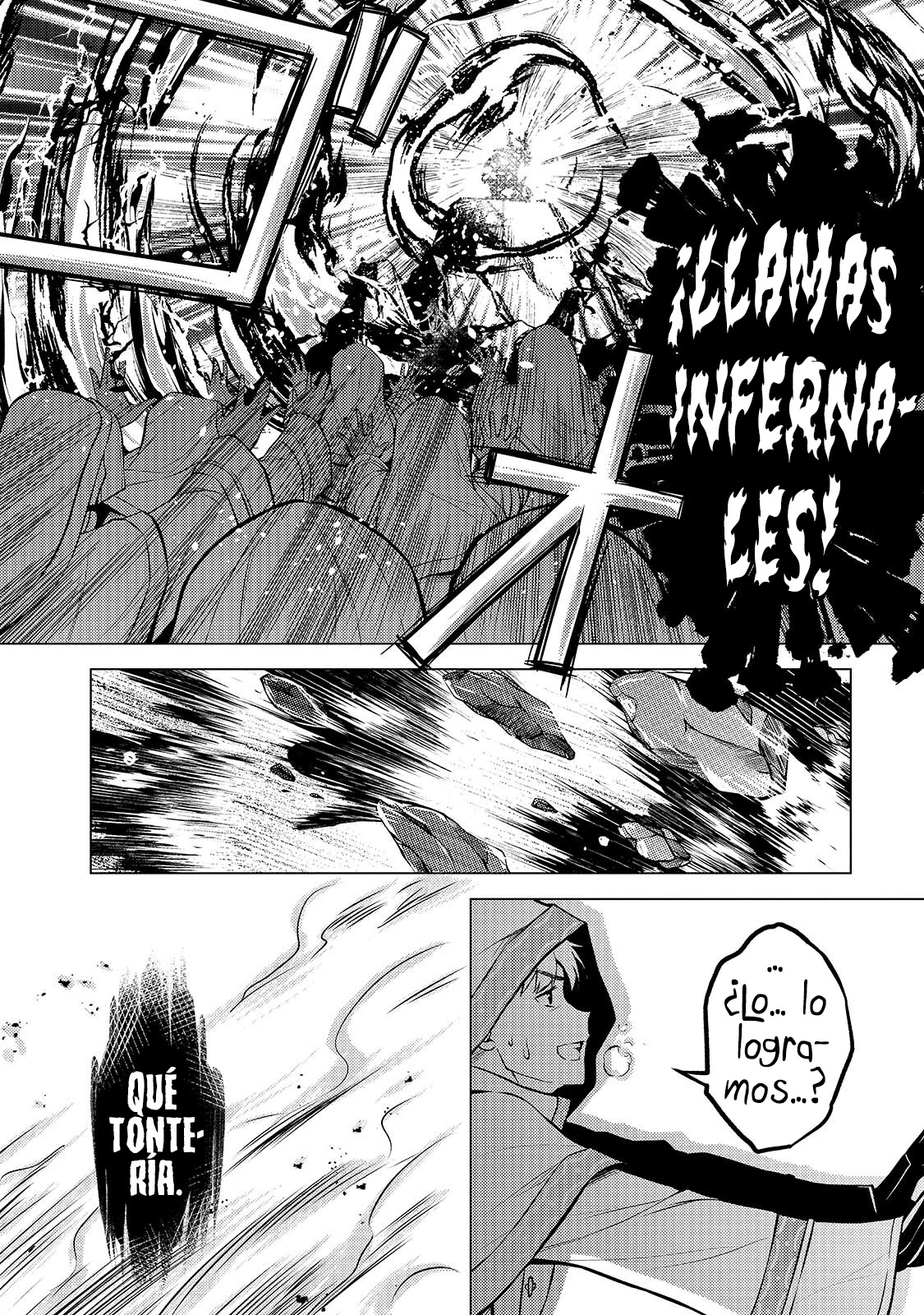 La santa reencarnada condenada, ¡sigue el camino de la dama villana! Capitulo 4.1 página 3