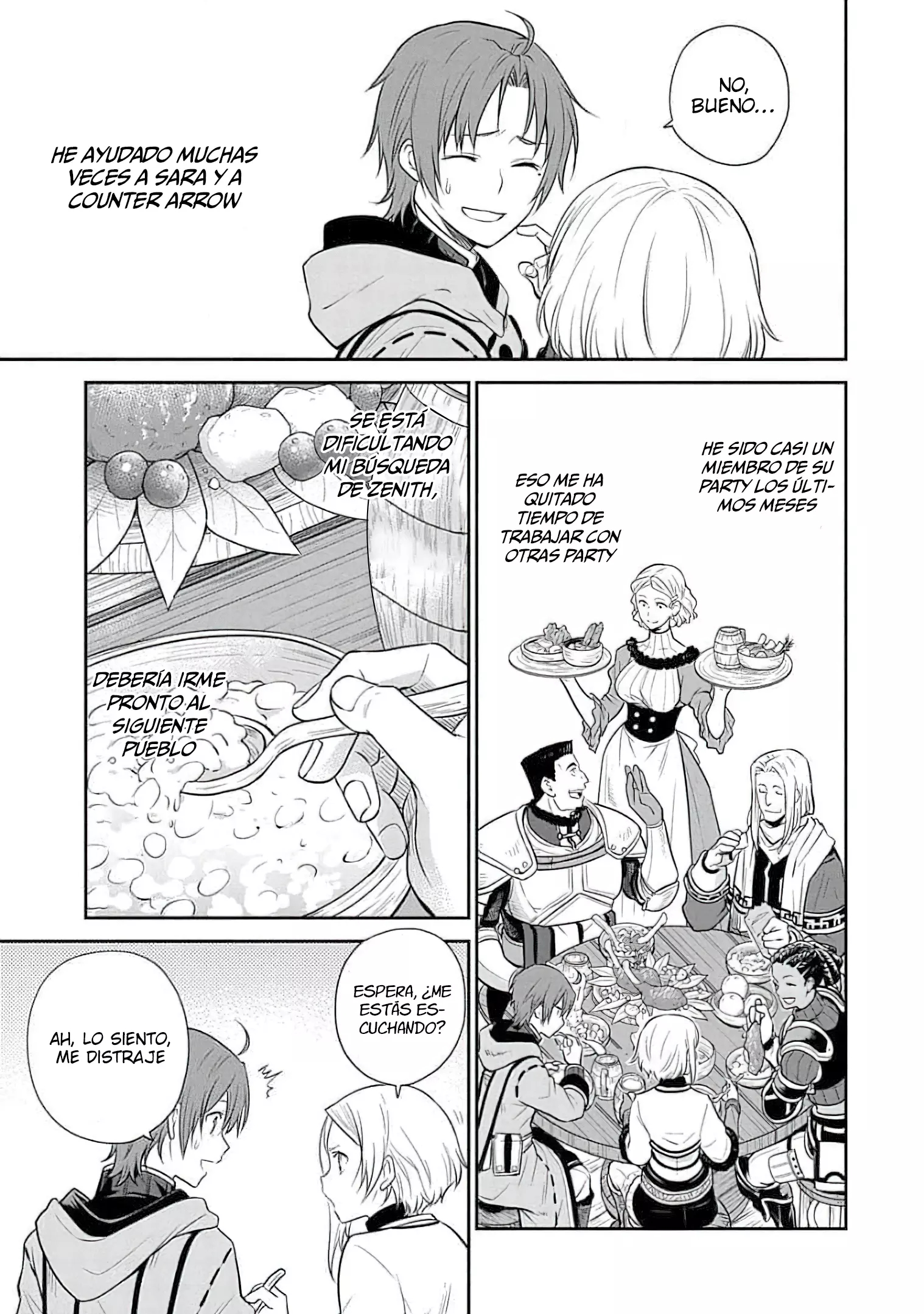 Mushoku Tensei: Isekai Ittara Honki Dasu - Shitsui no Majutsushi-hen Capitulo 13 página 4