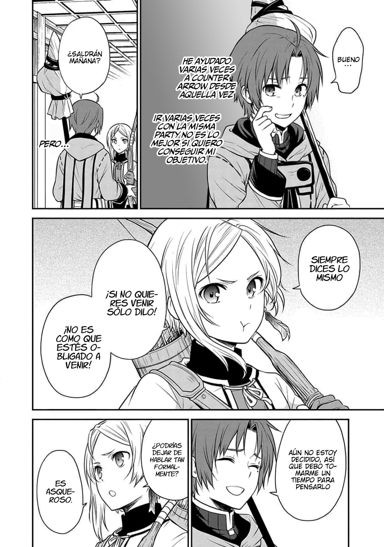 Mushoku Tensei: Isekai Ittara Honki Dasu - Shitsui no Majutsushi-hen Capitulo 5 página 28