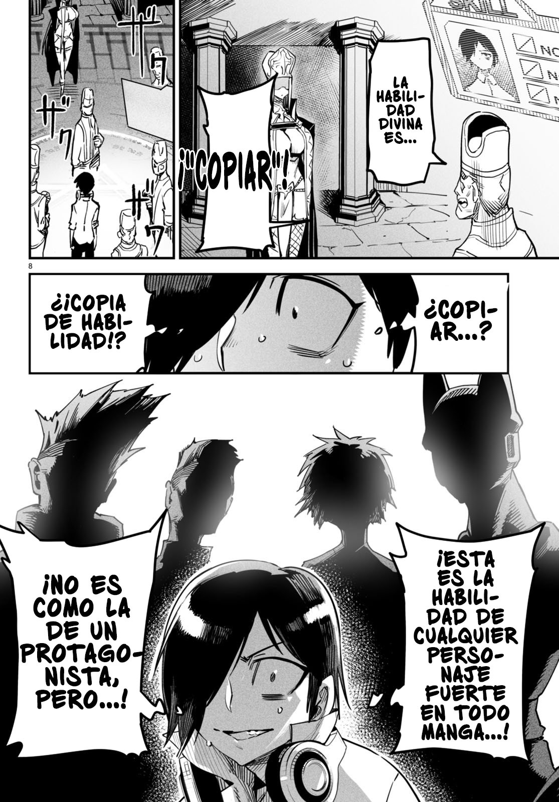 REENCARNADO EN UN COLISEO ~UTILIZANDO LA HABILIDAD MÁS DÉBIL PARA DERROTAR A LAS MUJERES MÁS FUERTES Y CREAR UN HAREM DE ESCLAVAS~ Capitulo 1: ¿Mi habilidad inútil? página 12