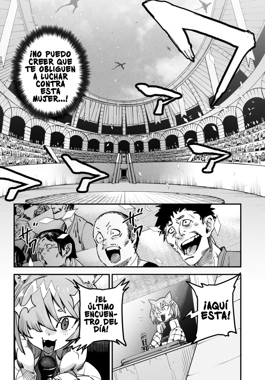 REENCARNADO EN UN COLISEO ~UTILIZANDO LA HABILIDAD MÁS DÉBIL PARA DERROTAR A LAS MUJERES MÁS FUERTES Y CREAR UN HAREM DE ESCLAVAS~ Capitulo 1: ¿Mi habilidad inútil? página 44