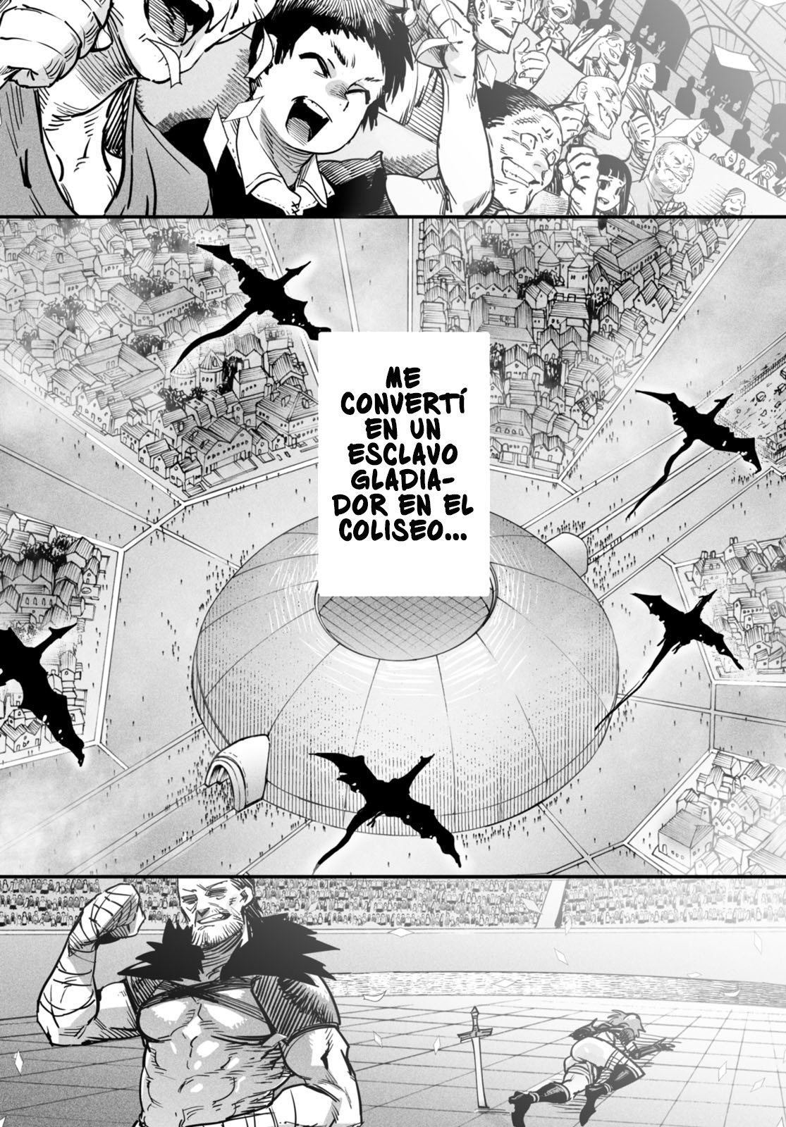 REENCARNADO EN UN COLISEO ~UTILIZANDO LA HABILIDAD MÁS DÉBIL PARA DERROTAR A LAS MUJERES MÁS FUERTES Y CREAR UN HAREM DE ESCLAVAS~ Capitulo 1: ¿Mi habilidad inútil? página 5