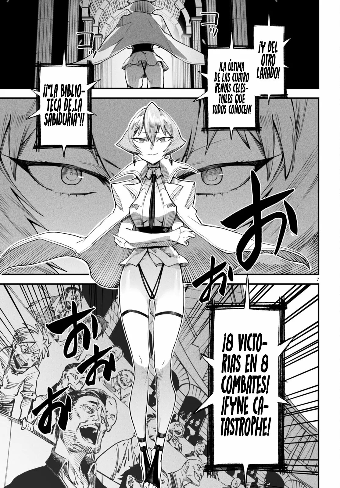 REENCARNADO EN UN COLISEO ~UTILIZANDO LA HABILIDAD MÁS DÉBIL PARA DERROTAR A LAS MUJERES MÁS FUERTES Y CREAR UN HAREM DE ESCLAVAS~ Capitulo 10: Inmersos en el ataque y defensa página 10
