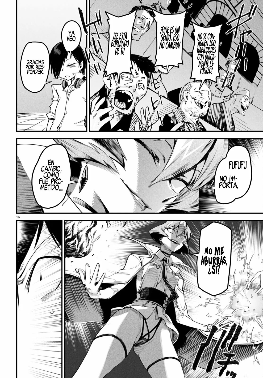 REENCARNADO EN UN COLISEO ~UTILIZANDO LA HABILIDAD MÁS DÉBIL PARA DERROTAR A LAS MUJERES MÁS FUERTES Y CREAR UN HAREM DE ESCLAVAS~ Capitulo 10: Inmersos en el ataque y defensa página 19