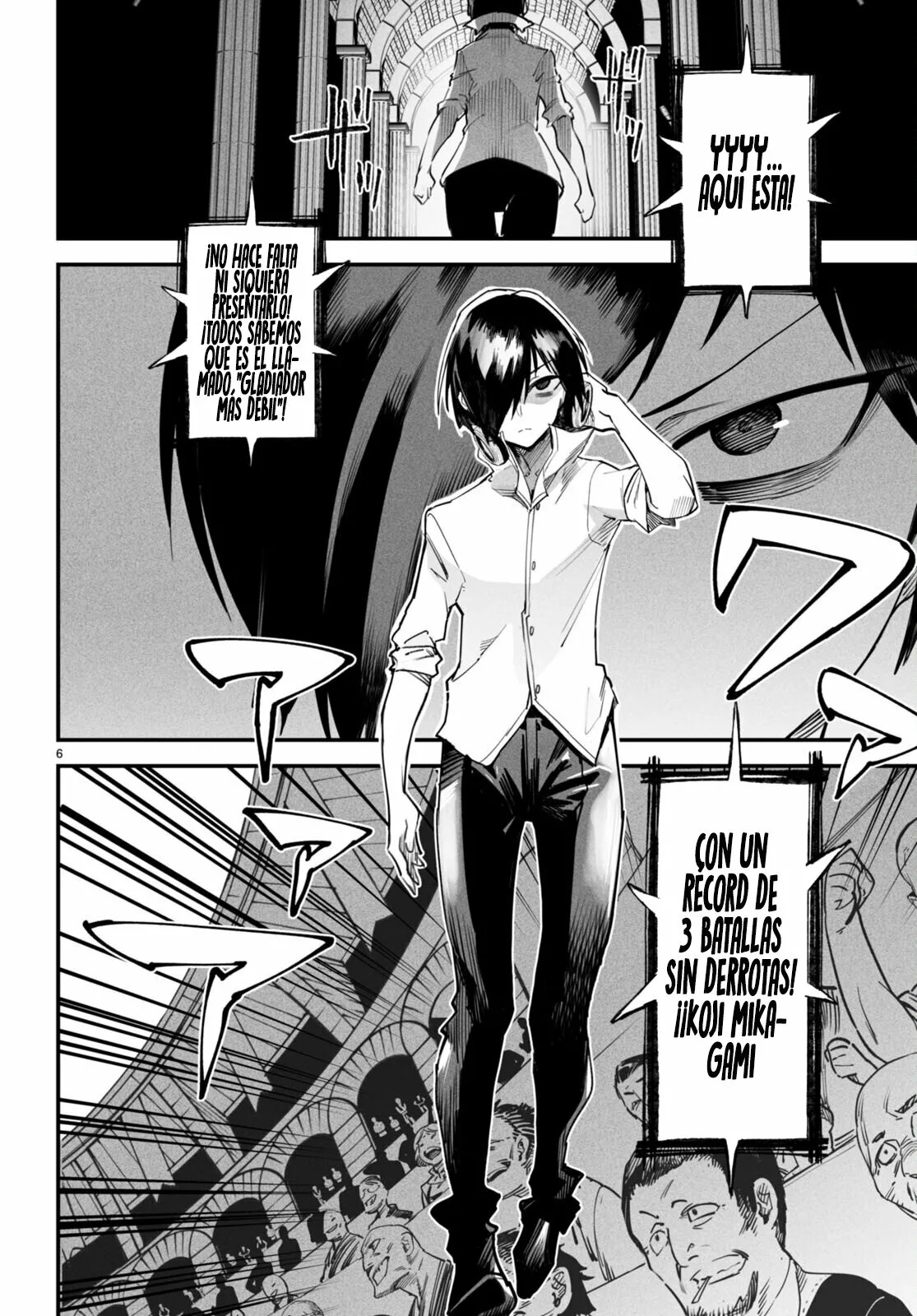 REENCARNADO EN UN COLISEO ~UTILIZANDO LA HABILIDAD MÁS DÉBIL PARA DERROTAR A LAS MUJERES MÁS FUERTES Y CREAR UN HAREM DE ESCLAVAS~ Capitulo 10: Inmersos en el ataque y defensa página 9
