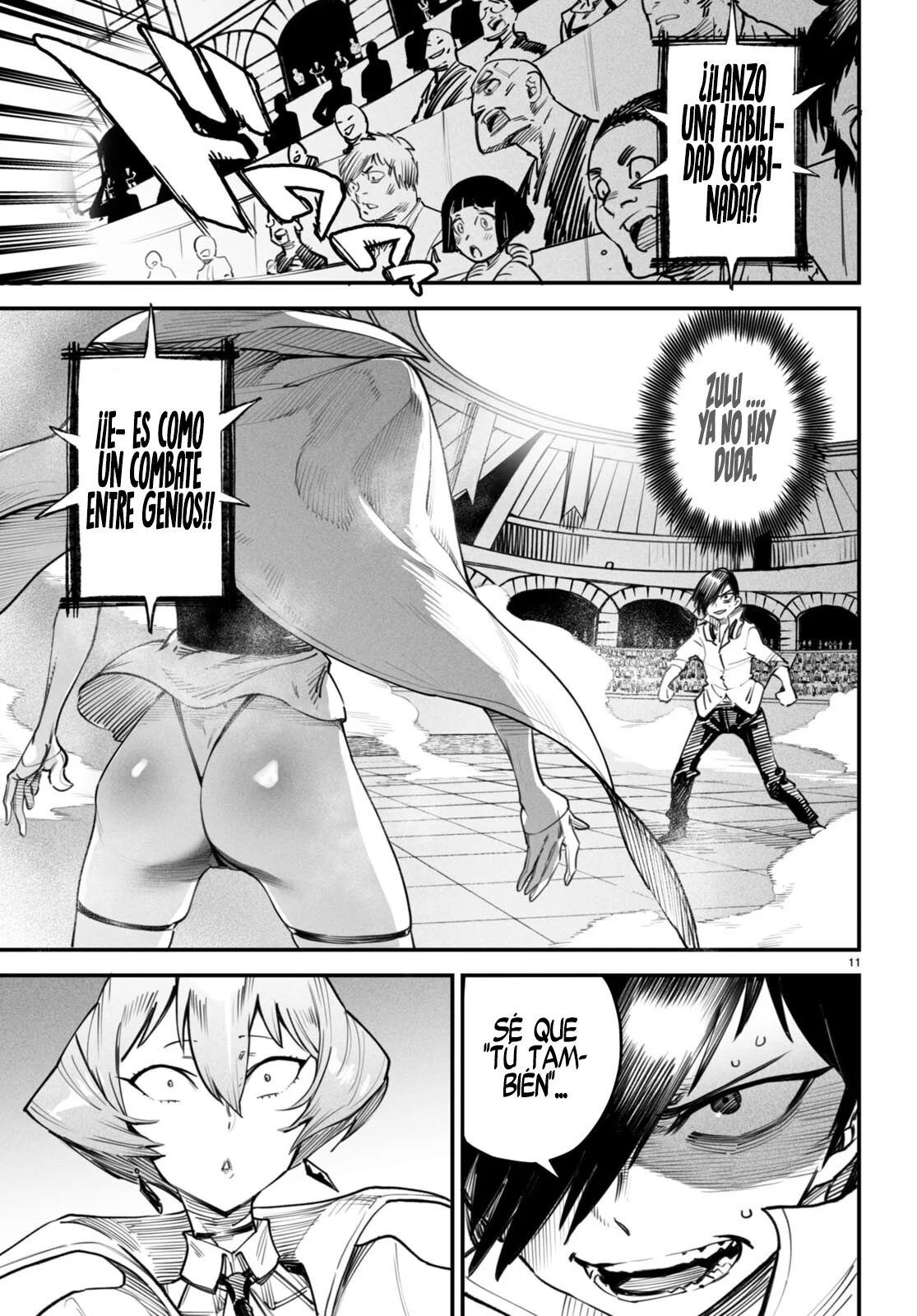 REENCARNADO EN UN COLISEO ~UTILIZANDO LA HABILIDAD MÁS DÉBIL PARA DERROTAR A LAS MUJERES MÁS FUERTES Y CREAR UN HAREM DE ESCLAVAS~ Capitulo 11: Simpatizar página 13
