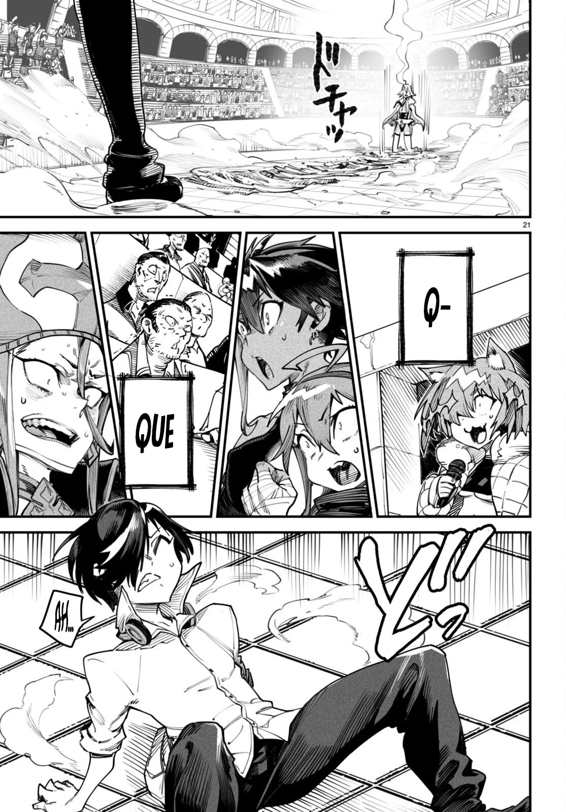 REENCARNADO EN UN COLISEO ~UTILIZANDO LA HABILIDAD MÁS DÉBIL PARA DERROTAR A LAS MUJERES MÁS FUERTES Y CREAR UN HAREM DE ESCLAVAS~ Capitulo 12: Venganza página 23
