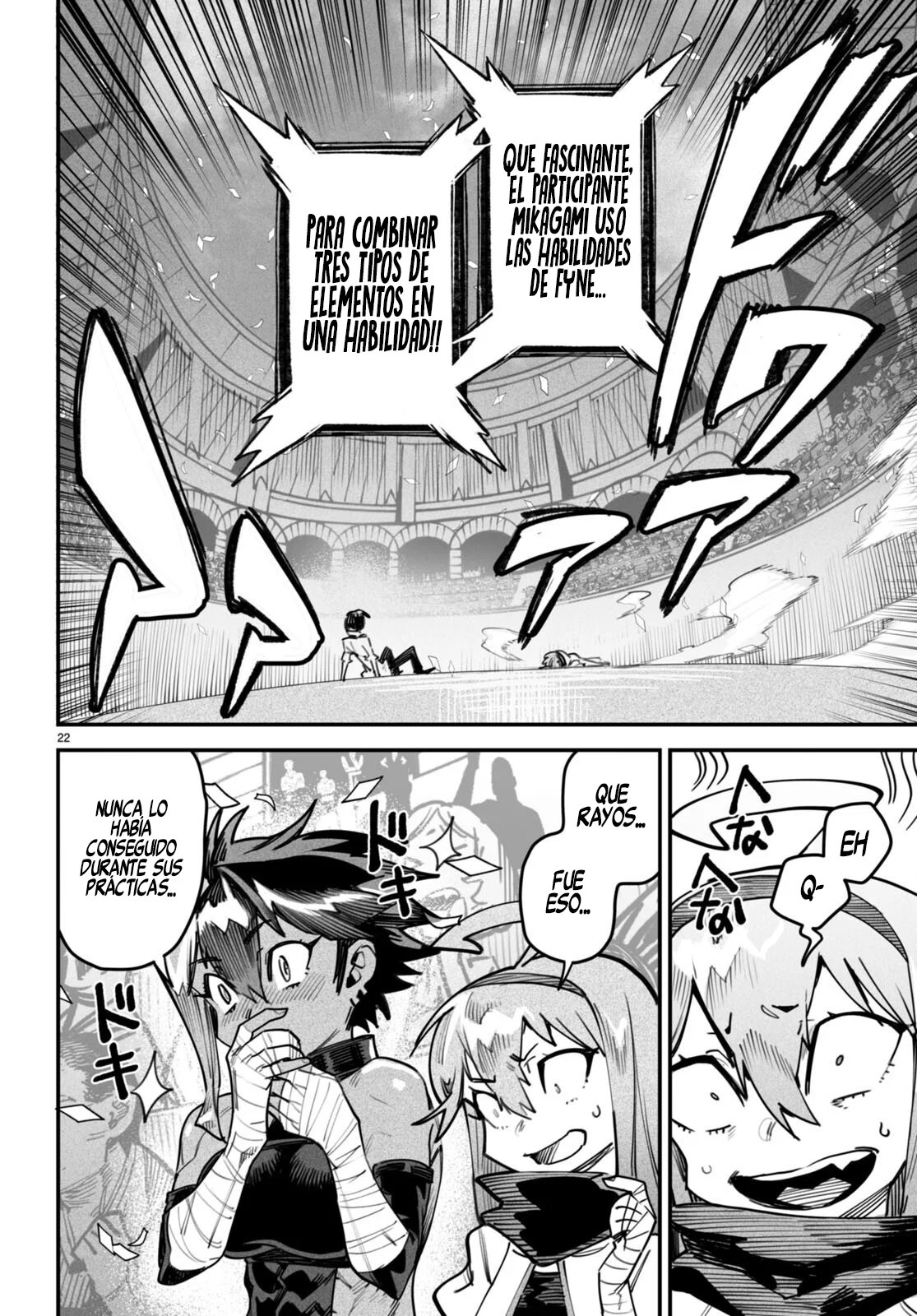 REENCARNADO EN UN COLISEO ~UTILIZANDO LA HABILIDAD MÁS DÉBIL PARA DERROTAR A LAS MUJERES MÁS FUERTES Y CREAR UN HAREM DE ESCLAVAS~ Capitulo 12: Venganza página 24