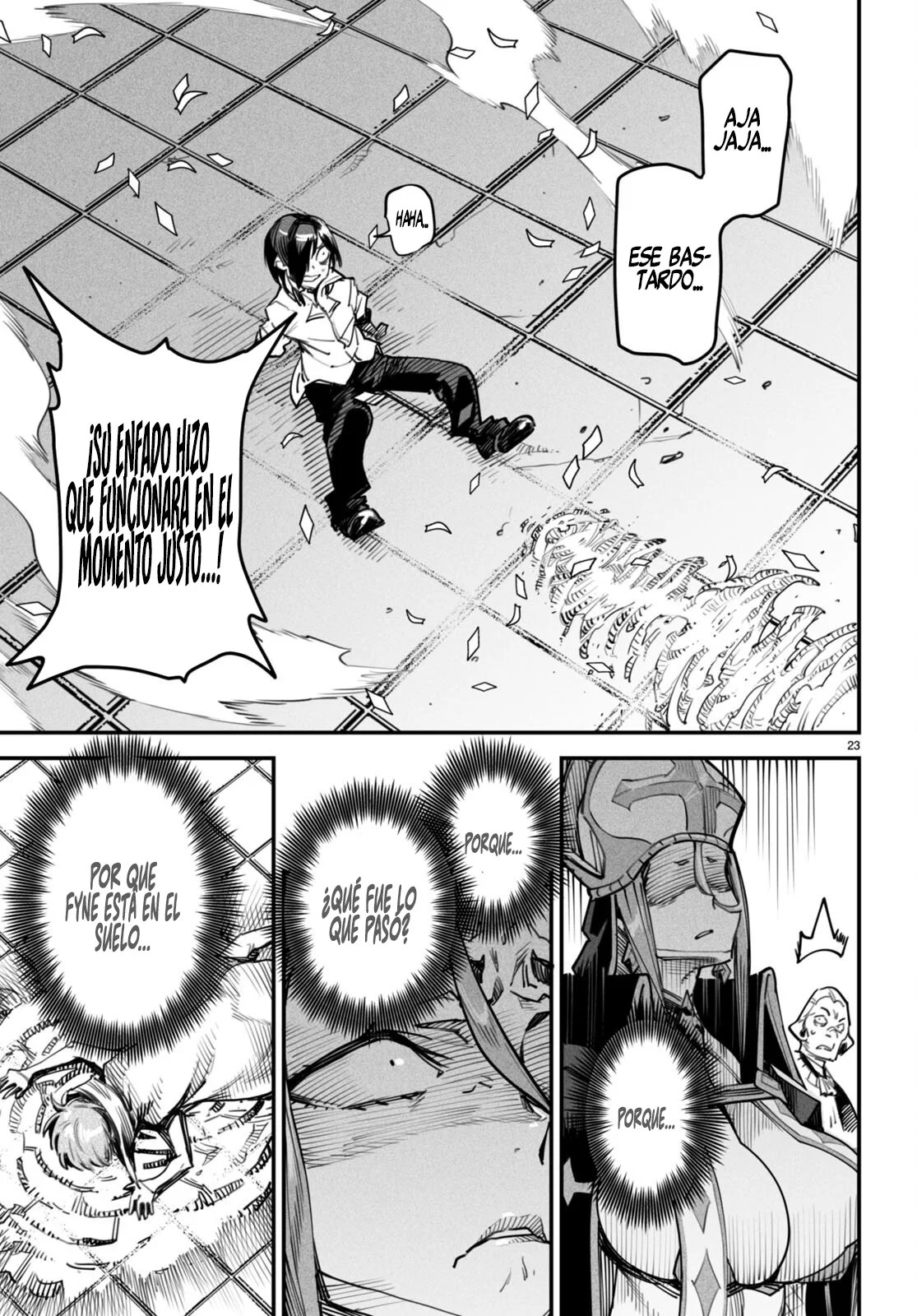 REENCARNADO EN UN COLISEO ~UTILIZANDO LA HABILIDAD MÁS DÉBIL PARA DERROTAR A LAS MUJERES MÁS FUERTES Y CREAR UN HAREM DE ESCLAVAS~ Capitulo 12: Venganza página 25