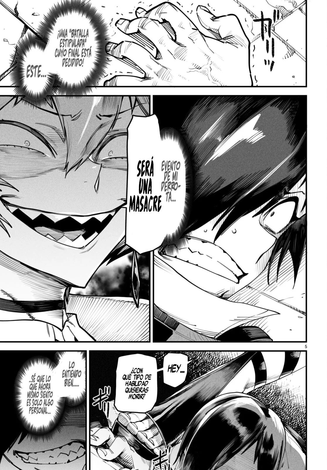 REENCARNADO EN UN COLISEO ~UTILIZANDO LA HABILIDAD MÁS DÉBIL PARA DERROTAR A LAS MUJERES MÁS FUERTES Y CREAR UN HAREM DE ESCLAVAS~ Capitulo 12: Venganza página 7