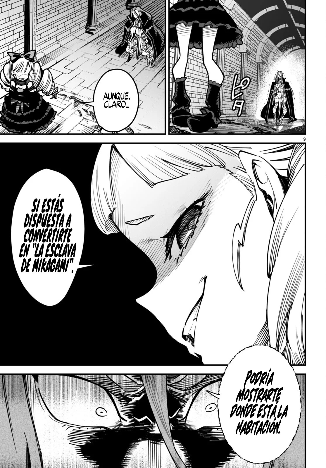 REENCARNADO EN UN COLISEO ~UTILIZANDO LA HABILIDAD MÁS DÉBIL PARA DERROTAR A LAS MUJERES MÁS FUERTES Y CREAR UN HAREM DE ESCLAVAS~ Capitulo 13: En el estado de mujer página 10