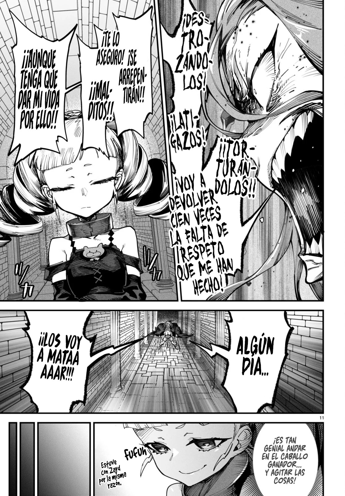 REENCARNADO EN UN COLISEO ~UTILIZANDO LA HABILIDAD MÁS DÉBIL PARA DERROTAR A LAS MUJERES MÁS FUERTES Y CREAR UN HAREM DE ESCLAVAS~ Capitulo 13: En el estado de mujer página 12