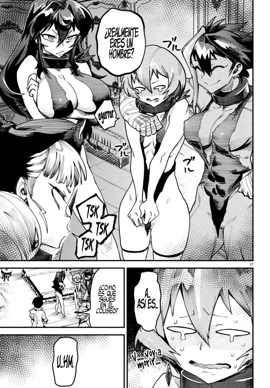 REENCARNADO EN UN COLISEO ~UTILIZANDO LA HABILIDAD MÁS DÉBIL PARA DERROTAR A LAS MUJERES MÁS FUERTES Y CREAR UN HAREM DE ESCLAVAS~ Capitulo 13: En el estado de mujer página 18