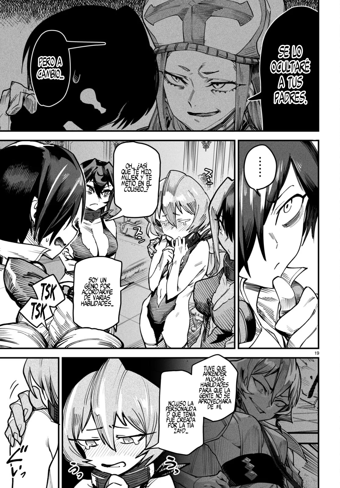 REENCARNADO EN UN COLISEO ~UTILIZANDO LA HABILIDAD MÁS DÉBIL PARA DERROTAR A LAS MUJERES MÁS FUERTES Y CREAR UN HAREM DE ESCLAVAS~ Capitulo 13: En el estado de mujer página 20