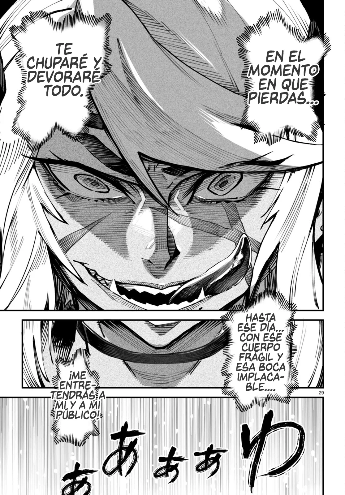 REENCARNADO EN UN COLISEO ~UTILIZANDO LA HABILIDAD MÁS DÉBIL PARA DERROTAR A LAS MUJERES MÁS FUERTES Y CREAR UN HAREM DE ESCLAVAS~ Capitulo 14: La administradora página 28