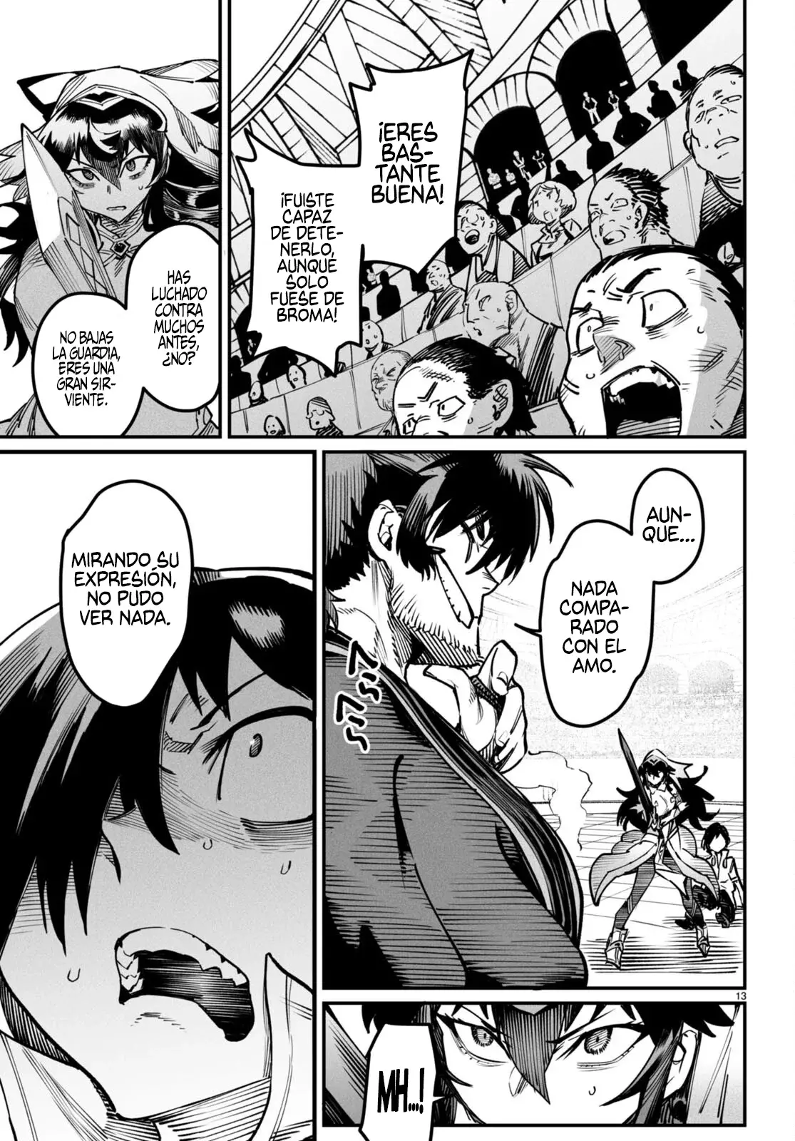 REENCARNADO EN UN COLISEO ~UTILIZANDO LA HABILIDAD MÁS DÉBIL PARA DERROTAR A LAS MUJERES MÁS FUERTES Y CREAR UN HAREM DE ESCLAVAS~ Capitulo 15: Asesinos del lejano oriente página 12