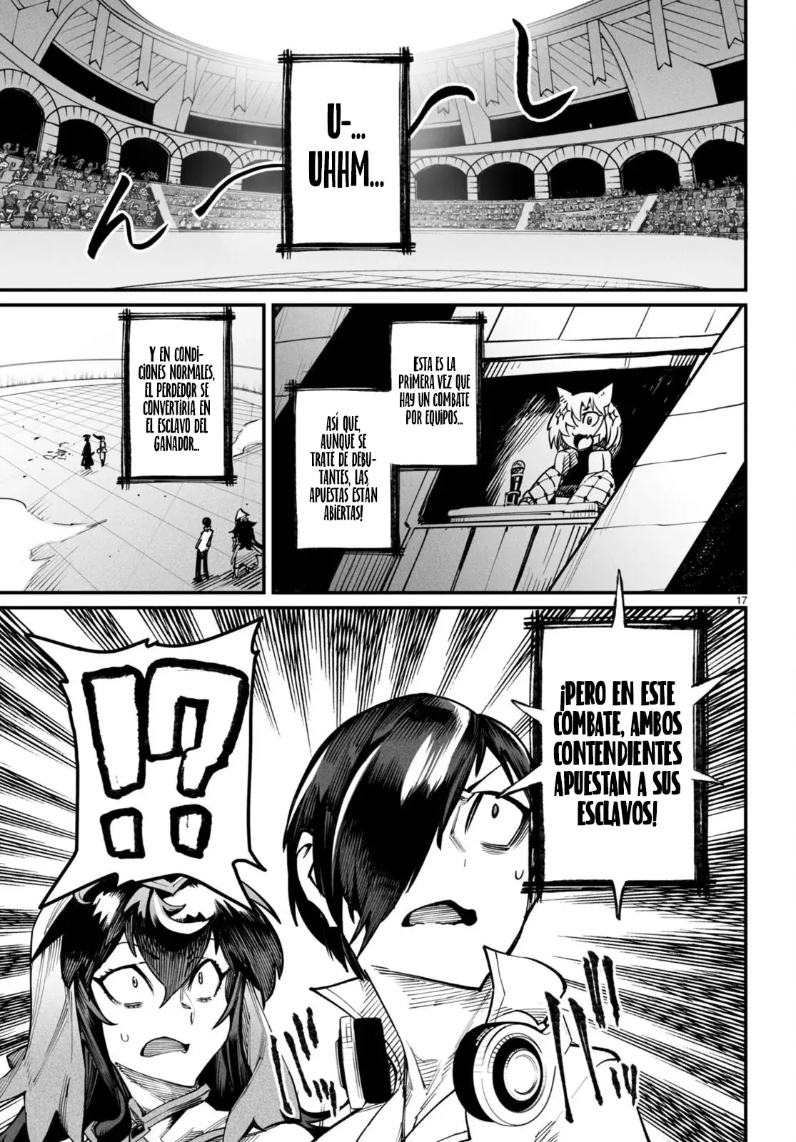 REENCARNADO EN UN COLISEO ~UTILIZANDO LA HABILIDAD MÁS DÉBIL PARA DERROTAR A LAS MUJERES MÁS FUERTES Y CREAR UN HAREM DE ESCLAVAS~ Capitulo 15: Asesinos del lejano oriente página 16