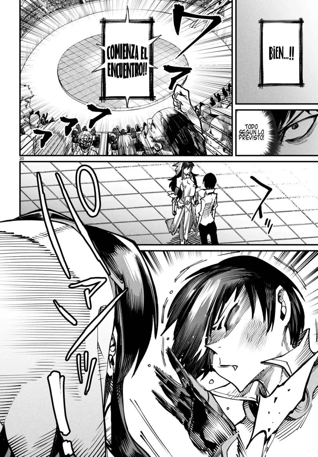 REENCARNADO EN UN COLISEO ~UTILIZANDO LA HABILIDAD MÁS DÉBIL PARA DERROTAR A LAS MUJERES MÁS FUERTES Y CREAR UN HAREM DE ESCLAVAS~ Capitulo 15: Asesinos del lejano oriente página 19