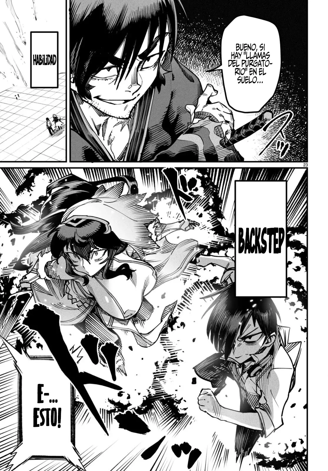 REENCARNADO EN UN COLISEO ~UTILIZANDO LA HABILIDAD MÁS DÉBIL PARA DERROTAR A LAS MUJERES MÁS FUERTES Y CREAR UN HAREM DE ESCLAVAS~ Capitulo 15: Asesinos del lejano oriente página 22