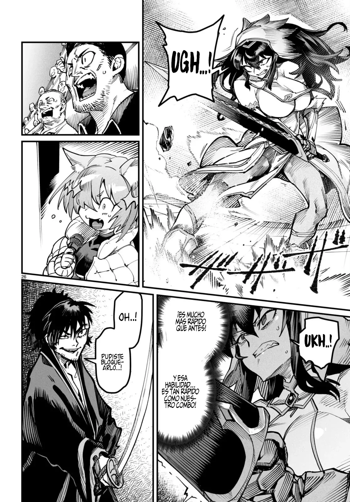 REENCARNADO EN UN COLISEO ~UTILIZANDO LA HABILIDAD MÁS DÉBIL PARA DERROTAR A LAS MUJERES MÁS FUERTES Y CREAR UN HAREM DE ESCLAVAS~ Capitulo 15: Asesinos del lejano oriente página 25