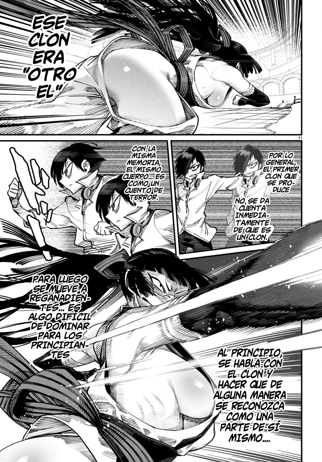 REENCARNADO EN UN COLISEO ~UTILIZANDO LA HABILIDAD MÁS DÉBIL PARA DERROTAR A LAS MUJERES MÁS FUERTES Y CREAR UN HAREM DE ESCLAVAS~ Capitulo 16: Otro yo página 13