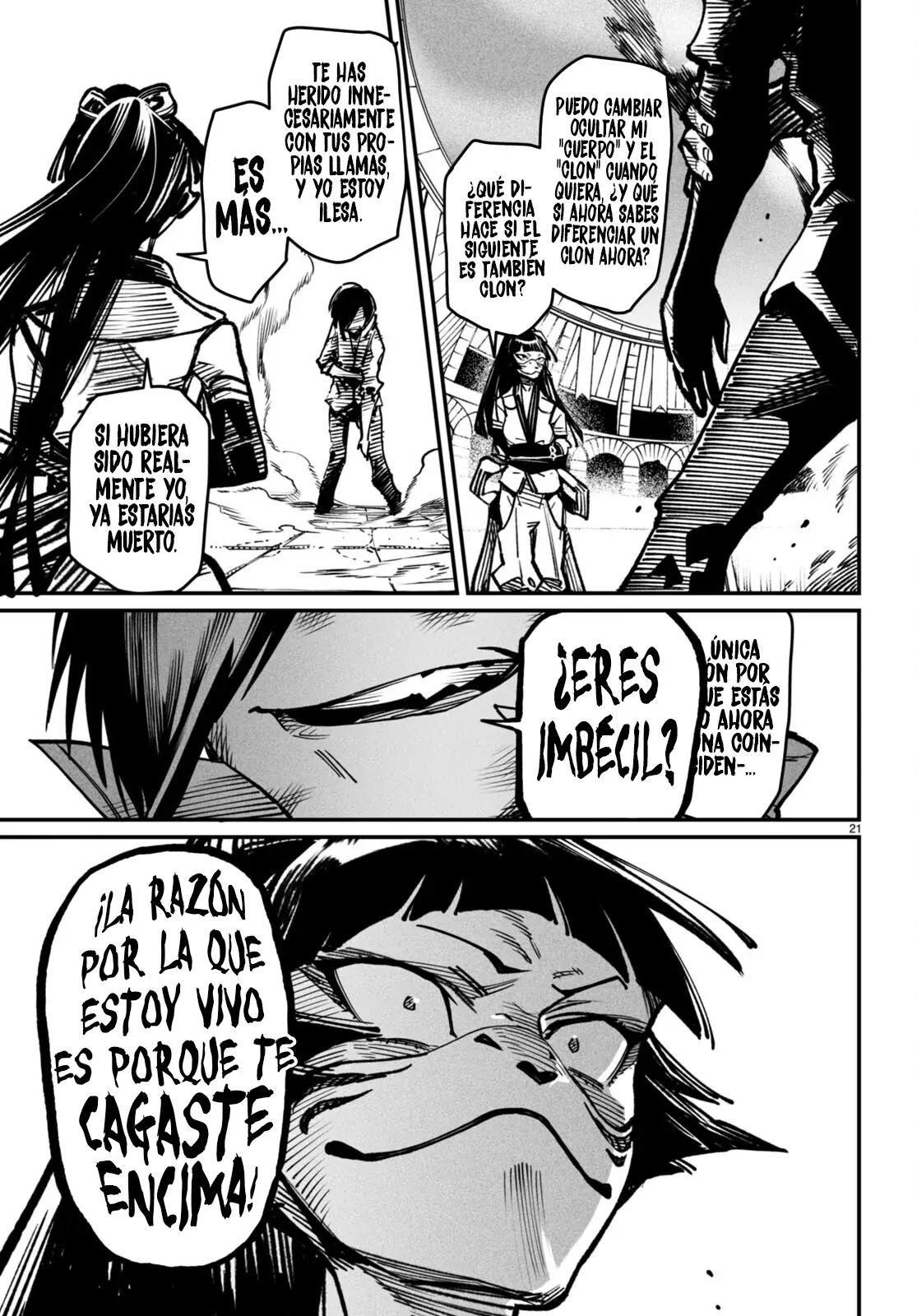 REENCARNADO EN UN COLISEO ~UTILIZANDO LA HABILIDAD MÁS DÉBIL PARA DERROTAR A LAS MUJERES MÁS FUERTES Y CREAR UN HAREM DE ESCLAVAS~ Capitulo 16: Otro yo página 23
