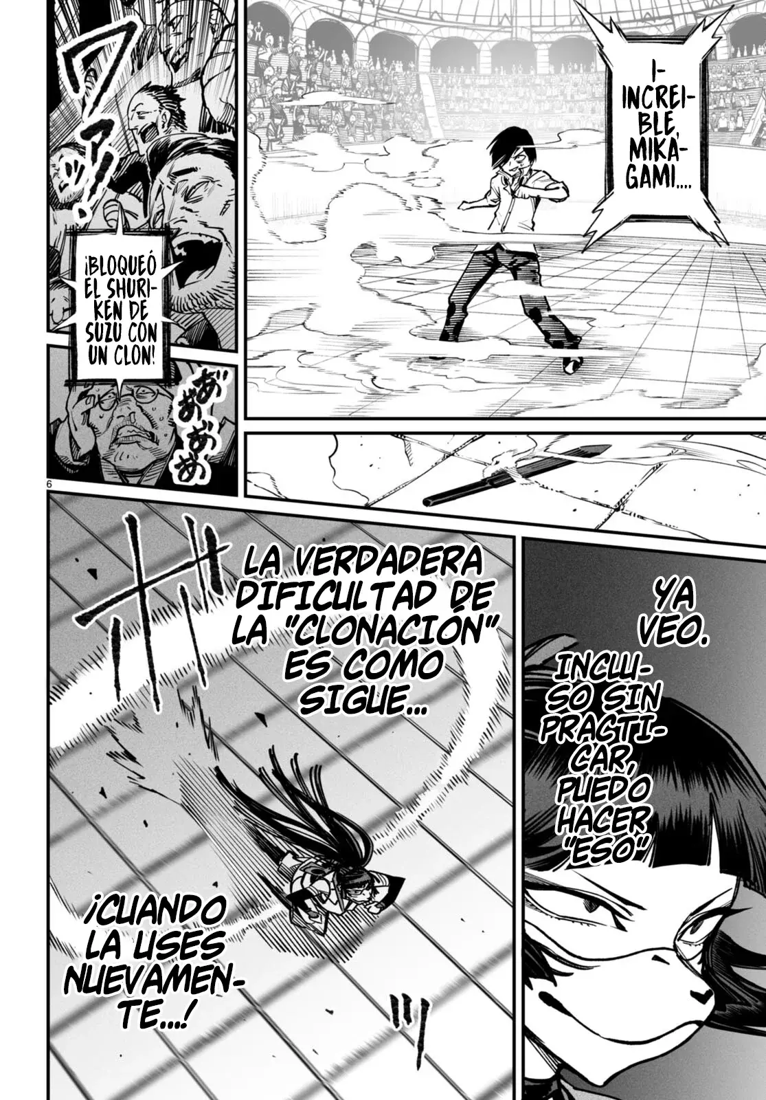 REENCARNADO EN UN COLISEO ~UTILIZANDO LA HABILIDAD MÁS DÉBIL PARA DERROTAR A LAS MUJERES MÁS FUERTES Y CREAR UN HAREM DE ESCLAVAS~ Capitulo 16: Otro yo página 8