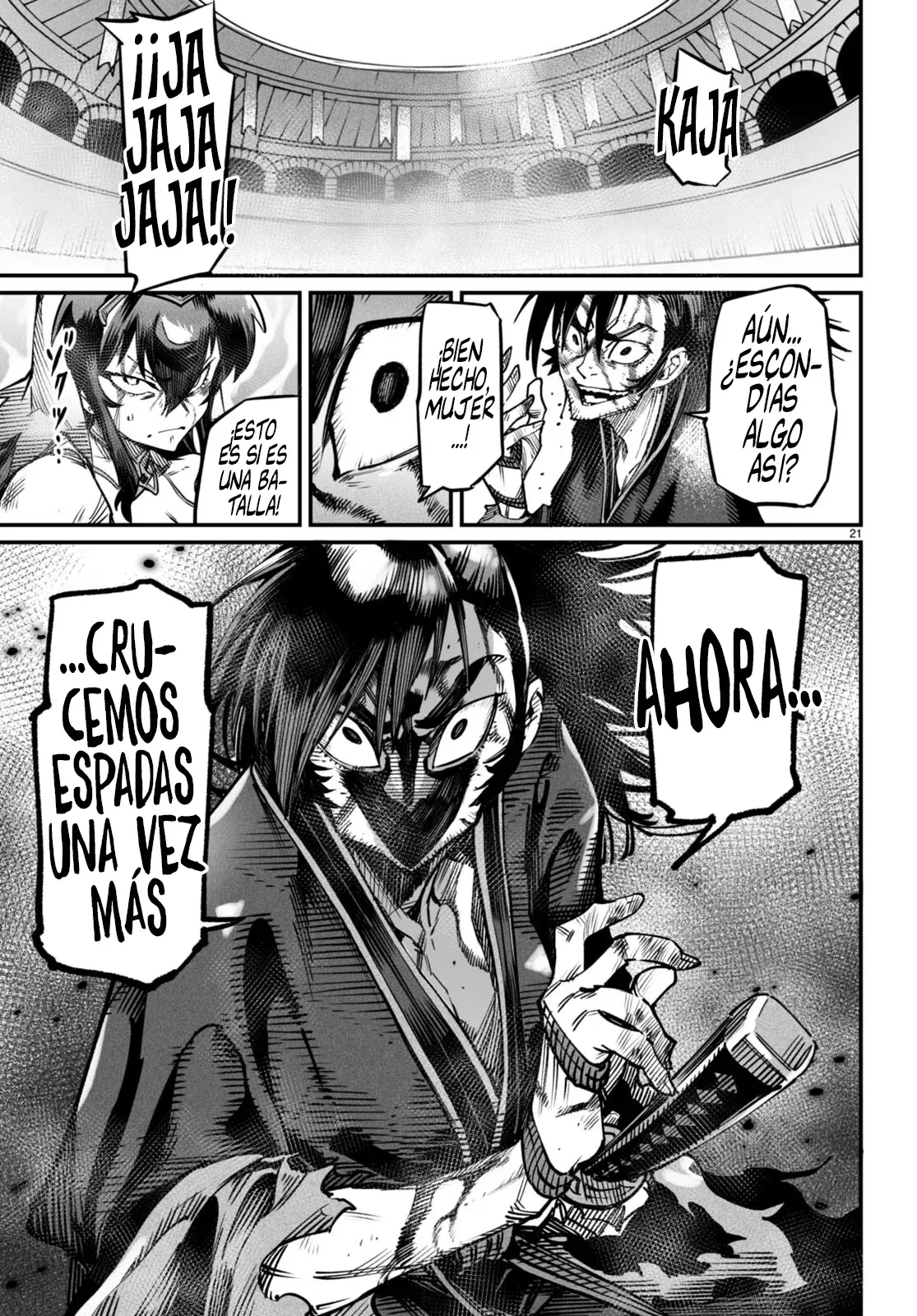 REENCARNADO EN UN COLISEO ~UTILIZANDO LA HABILIDAD MÁS DÉBIL PARA DERROTAR A LAS MUJERES MÁS FUERTES Y CREAR UN HAREM DE ESCLAVAS~ Capitulo 17: Retrocompatible página 25