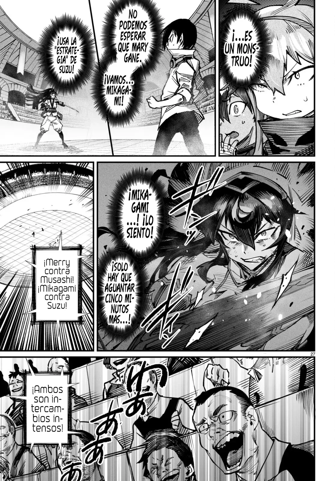 REENCARNADO EN UN COLISEO ~UTILIZANDO LA HABILIDAD MÁS DÉBIL PARA DERROTAR A LAS MUJERES MÁS FUERTES Y CREAR UN HAREM DE ESCLAVAS~ Capitulo 17: Retrocompatible página 32